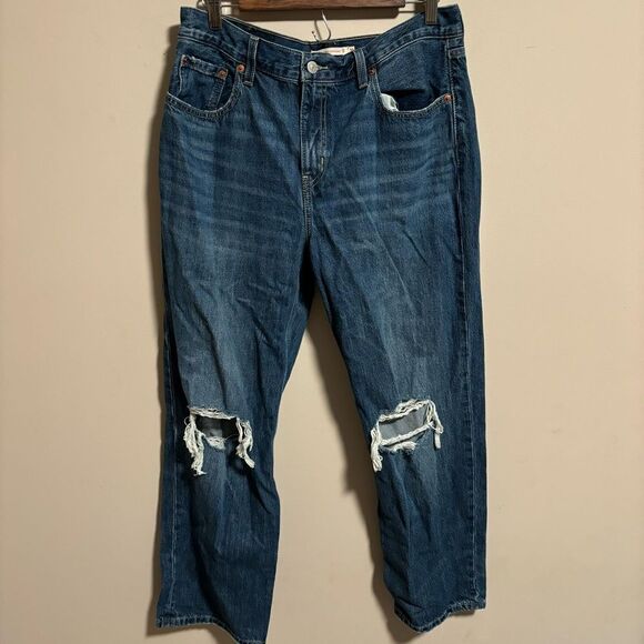 Levi’s Low Pro Women’s Jeans Breathe Out Medium Wash- Size 31 - Picture 4 of 11